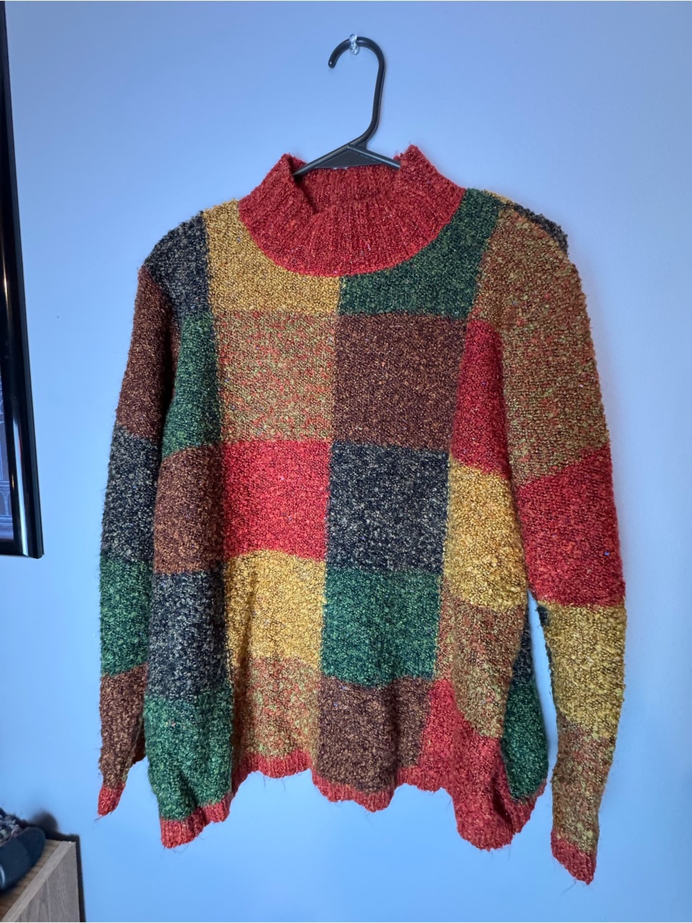 Vintage Patchwork Sweater